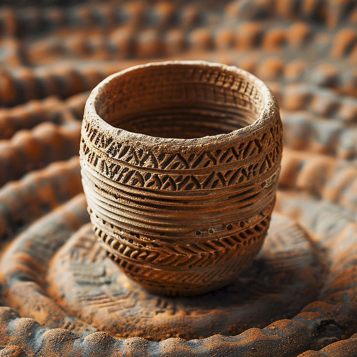 Terracotta Vase